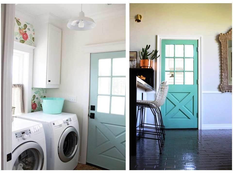 Ideas de colores para puertas interiores decorativas | Decoración