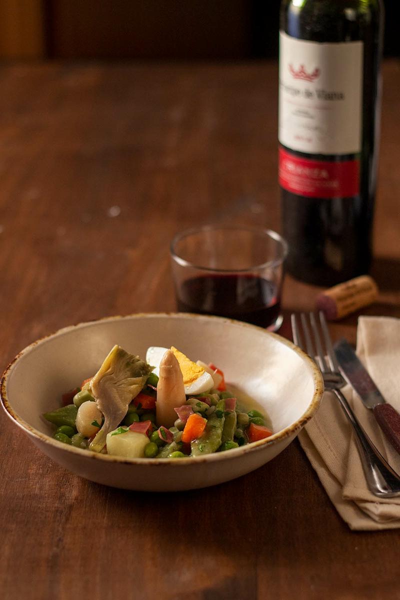 menestra de verduras riojana