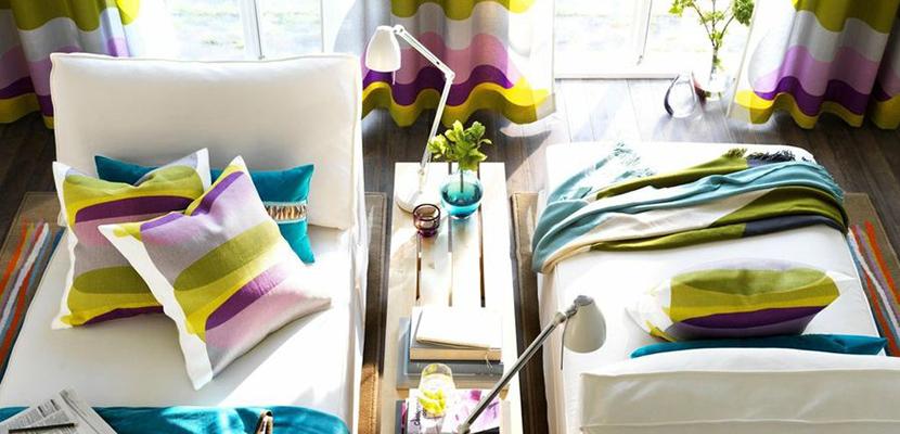 Decorar con textiles