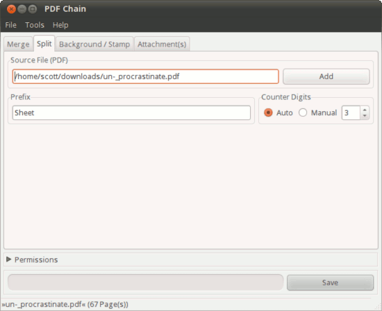 Cómo manipular PDFs con PDF Chain[Linux]