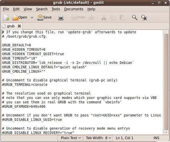 Dominar Grub 2 de la manera más fácil