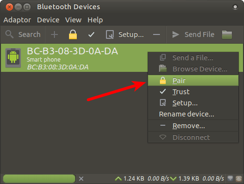 Cómo configurar Bluetooth en Linux