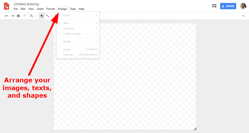 6 maneras de ser creativo con Google Drawings