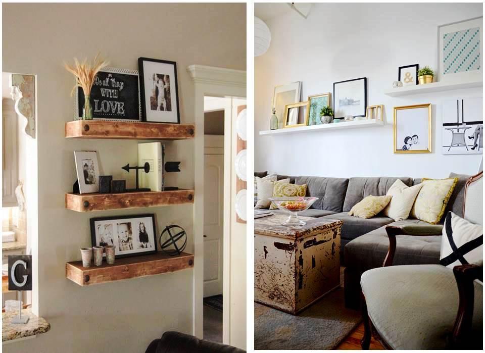 Increíbles ideas para una estantería abierta en casa