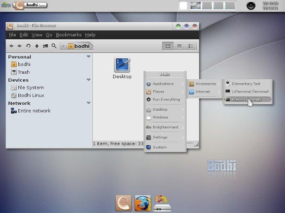 Iluminarse con Bodhi Linux
