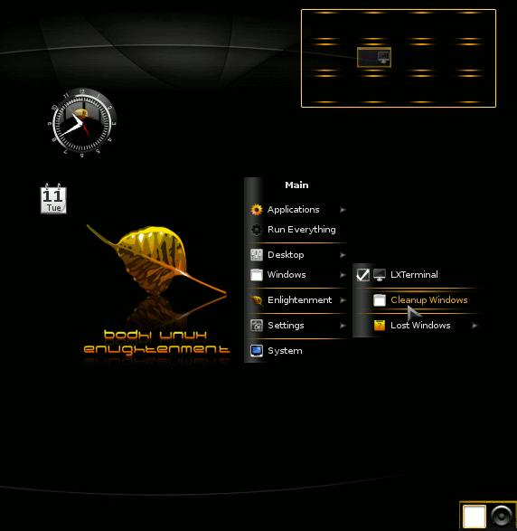 Iluminarse con Bodhi Linux