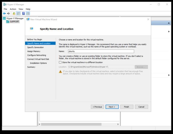 Cómo ejecutar Ubuntu en Windows 10 usando Hyper-V