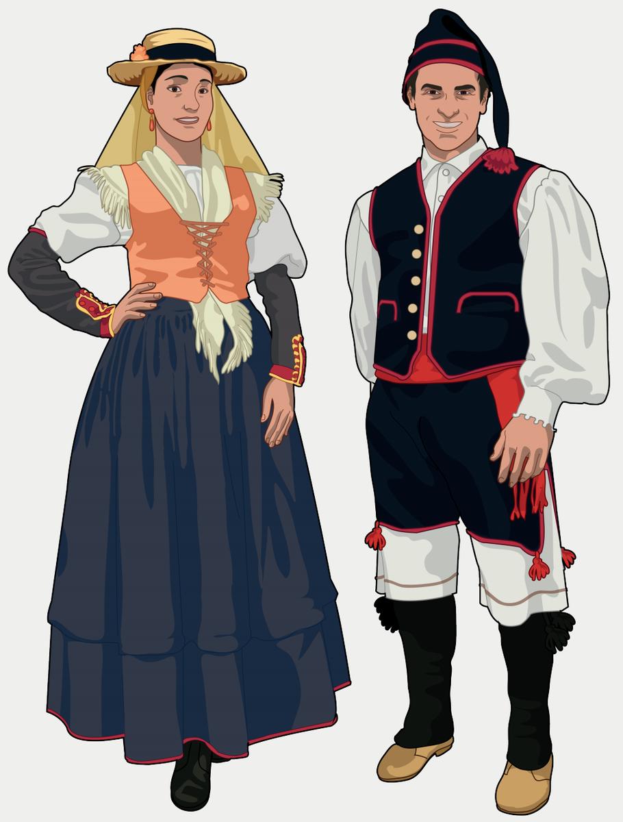 traje tipico el hierro