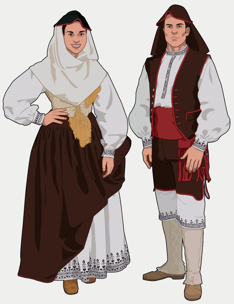 traje tipico la palma