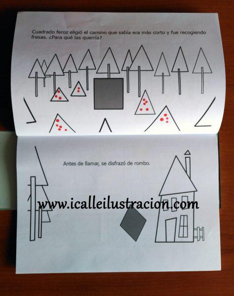 Reseña Triangulita Roja por icalle ilustración