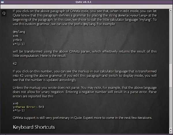 Qute: Un editor de texto elegante para Linux