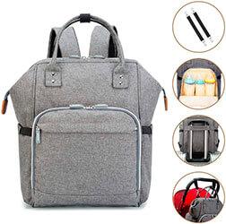 Mochila portapañales y biberones