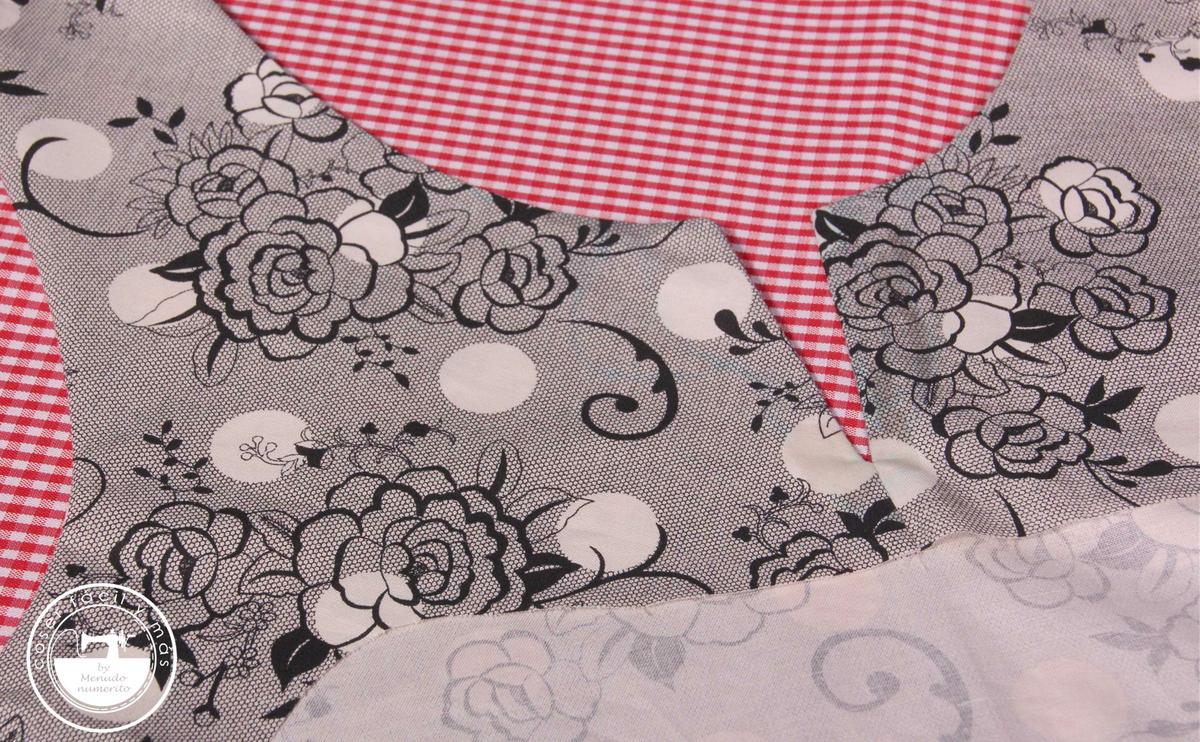 escote con abertura coser facil menudo numerito