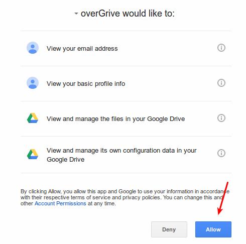 Cómo instalar y configurar Overgrive Google Drive Client en Linux