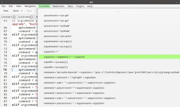KKEdit: Un nuevo editor de texto para Linux