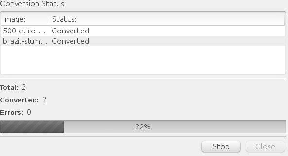 Cómo convertir y redimensionar imágenes por lotes con Converseen