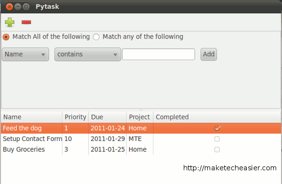 Pytask: Una sencilla herramienta de gestión de tareas para su escritorio[Linux].