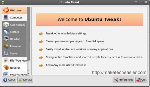 9 Cosas que debe hacer/instalar después de instalar Ubuntu 9.04