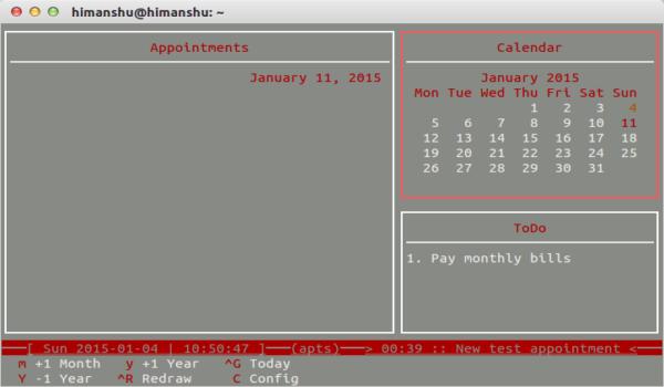 Cómo realizar un seguimiento de eventos, citas y tareas diarias desde la línea de comandos de Linux