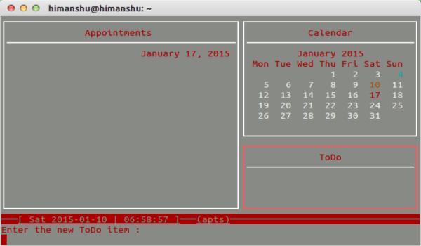 Cómo realizar un seguimiento de eventos, citas y tareas diarias desde la línea de comandos de Linux