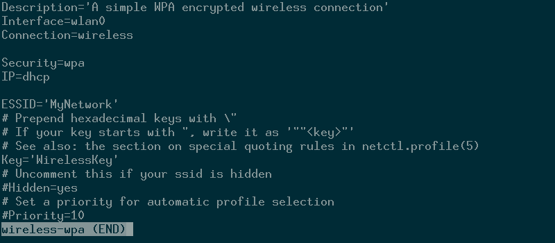 Cómo usar Netctl en Arch Linux para configurar una conexión de red