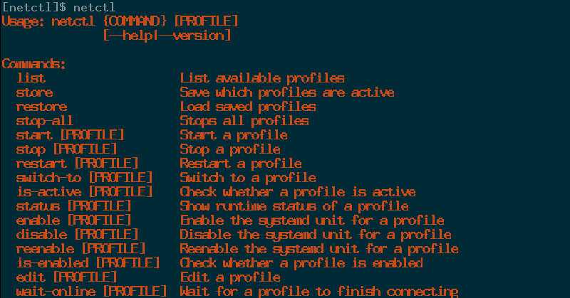 Cómo usar Netctl en Arch Linux para configurar una conexión de red