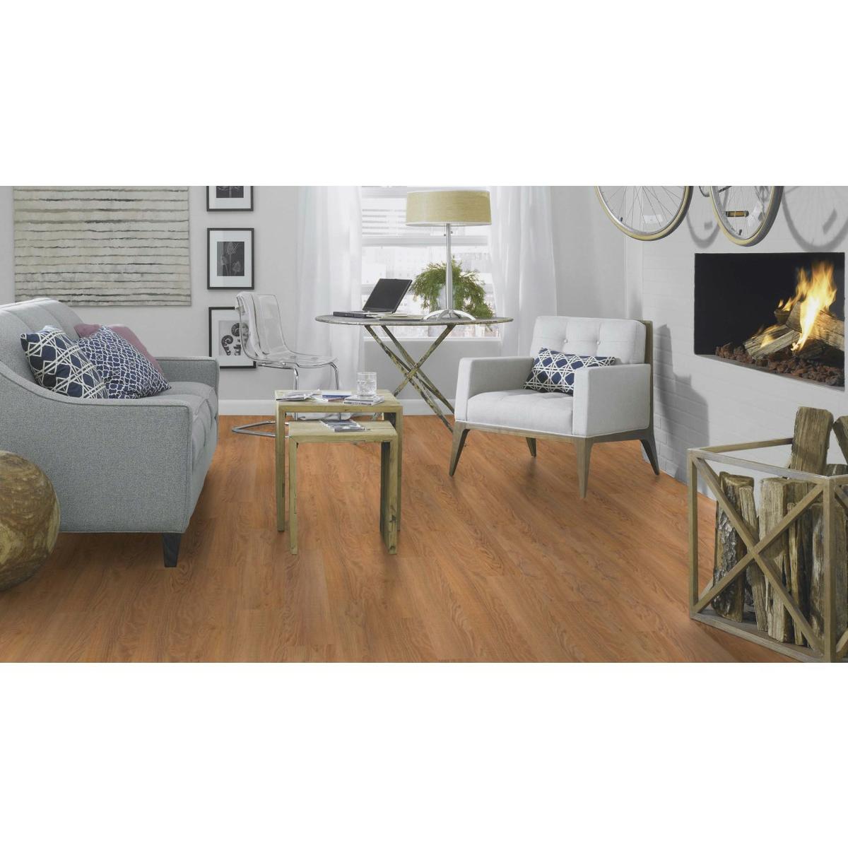 Suelo vinílico autoadhesivo salón