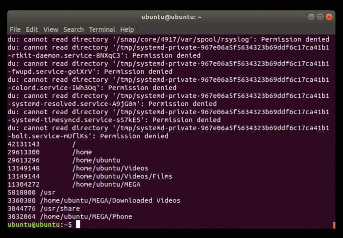 Cómo comprobar y gestionar el espacio en disco en Linux