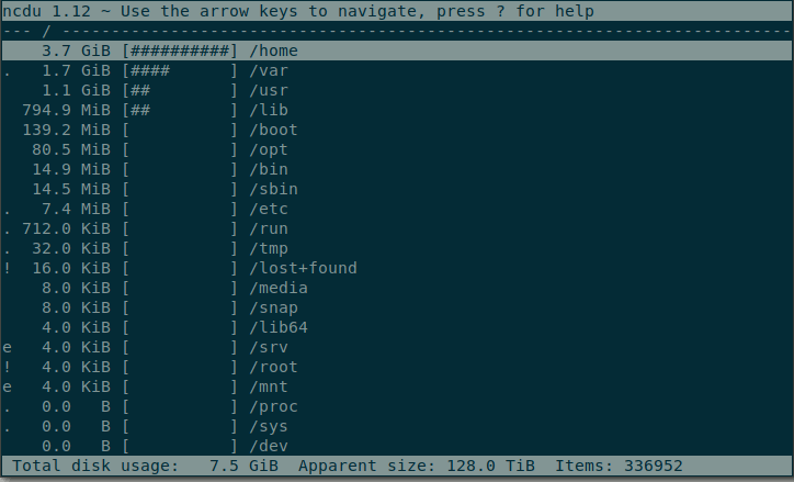 Cómo comprobar y gestionar el espacio en disco en Linux