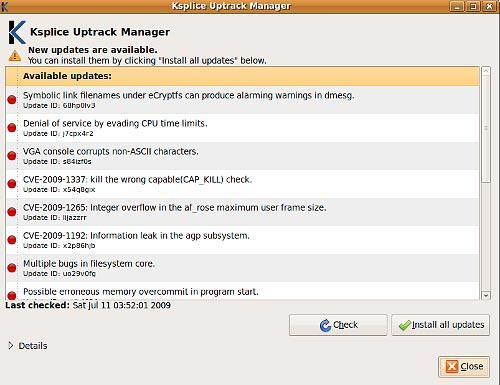 Cómo actualizar Ubuntu sin reiniciar con Ksplice