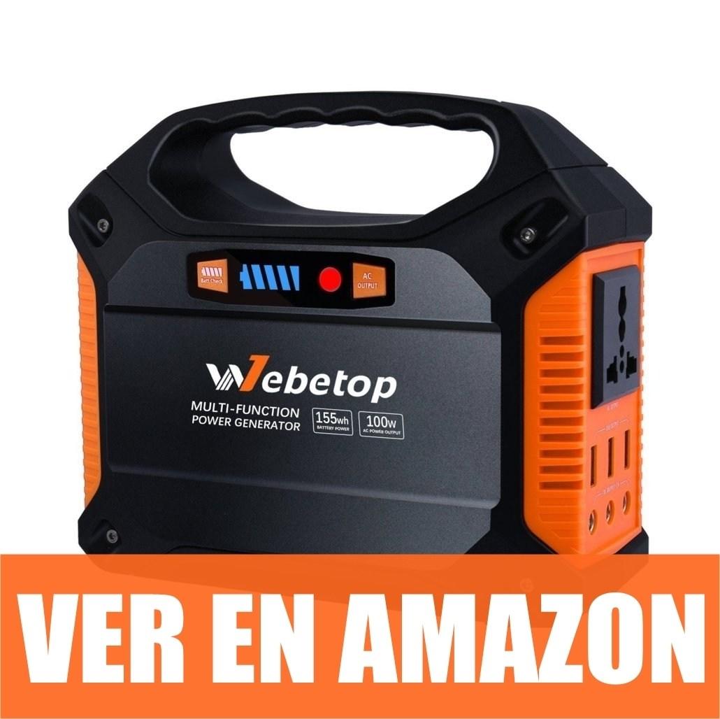 Webetop generador portátil de potencia del inversor
