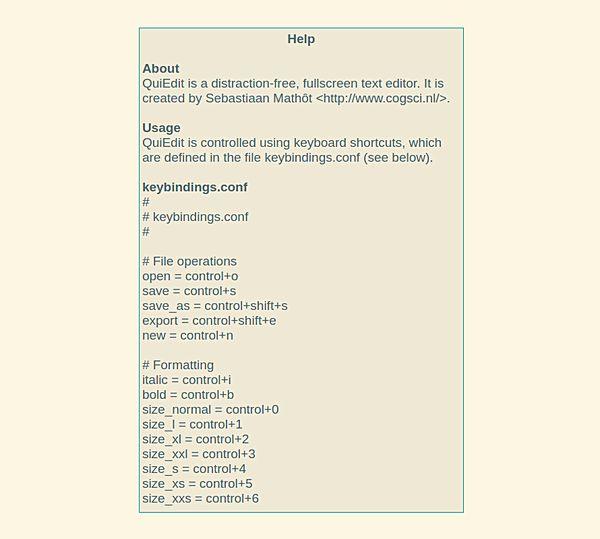 QuiEdit le ofrece una experiencia de escritura sin distracciones en Ubuntu