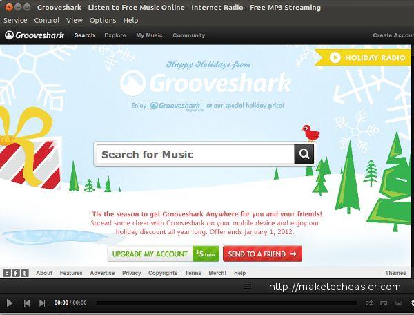 Escuchar música en la nube con el reproductor de Nuvola[Ubuntu]