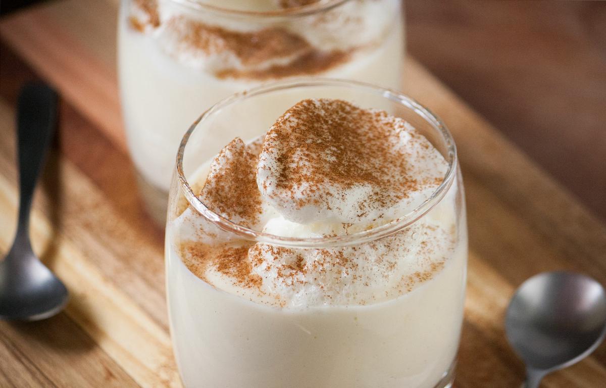 Leche nevada (Postre Chileno)