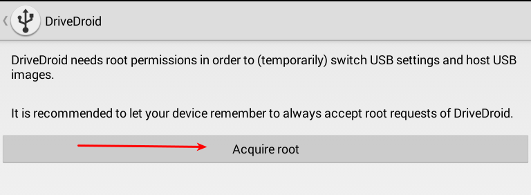 Use DriveDroid para instalar cualquier Distro de Linux de Android[se requiere raíz]