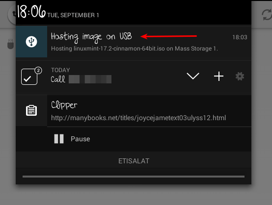 Use DriveDroid para instalar cualquier Distro de Linux de Android[se requiere raíz]