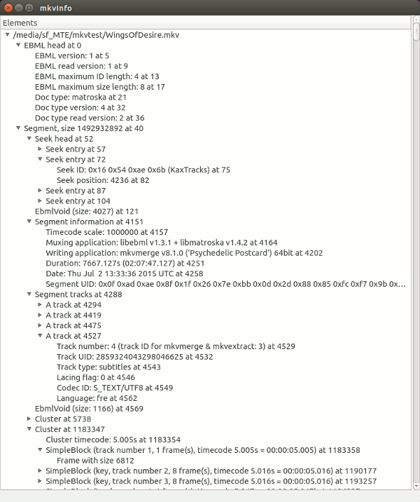 Crear y editar archivos de vídeo de Matroska en Linux con MKVToolNix