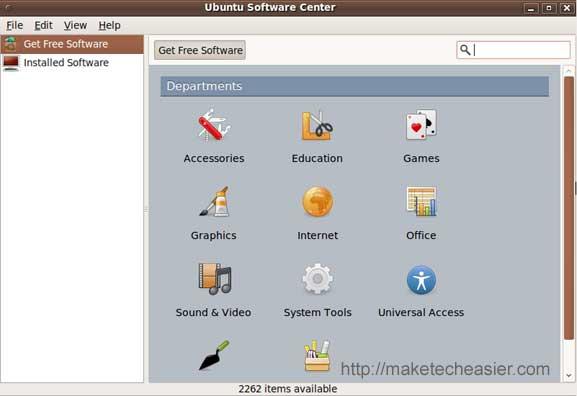 Capturas de pantalla de Ubuntu Karmic Koala 9.10 Beta