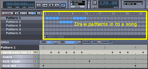Cómo crear ritmos de tambor de alta calidad con hidrógeno