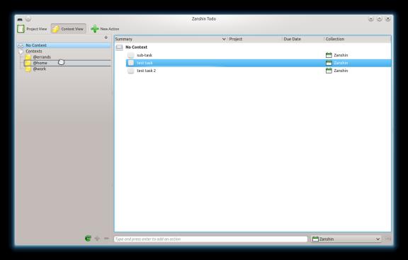 Cómo hacer las cosas en Linux con Zanshin