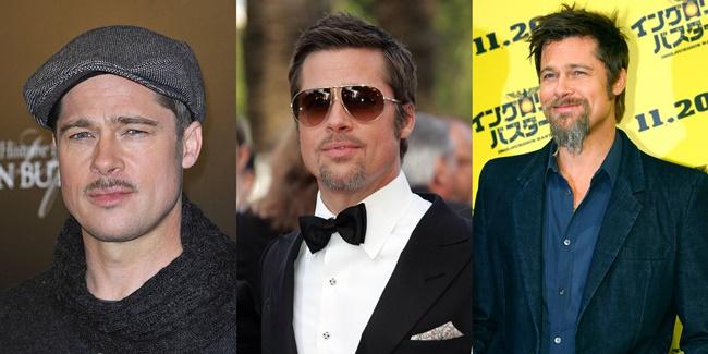Los diferentes cambios de look de Brad Pitt 