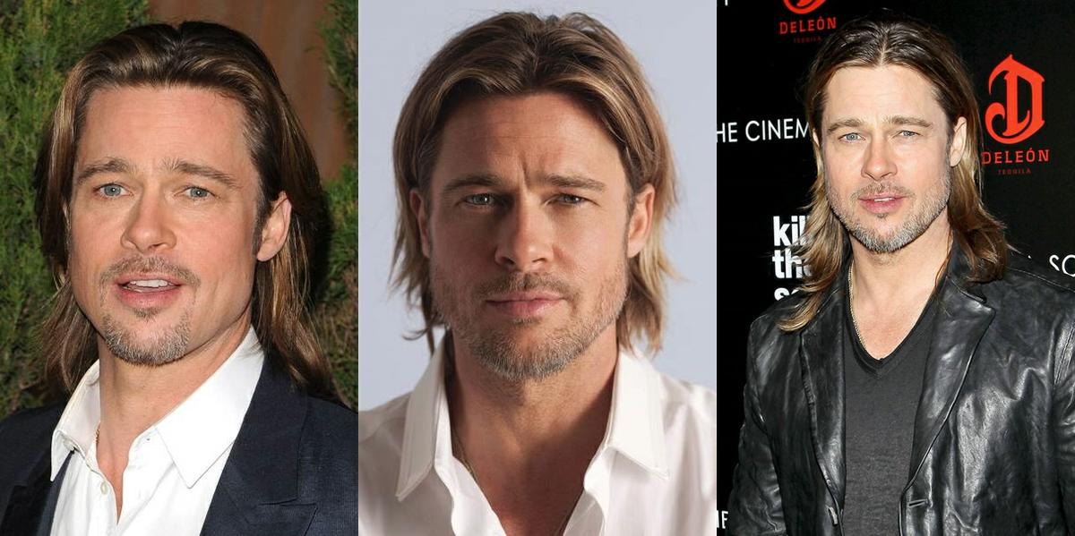 Los diferentes cambios de look de Brad Pitt 
