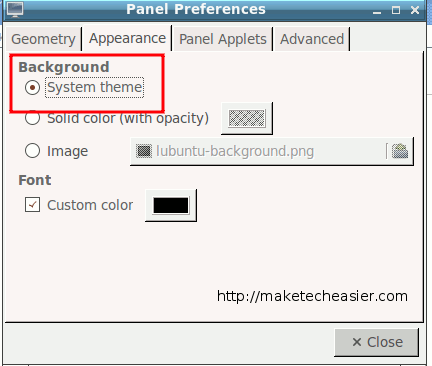 Cómo hacer el tema de Lubuntu