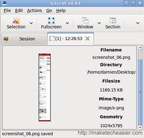 Gscrot: Una poderosa herramienta de captura de pantalla para Linux