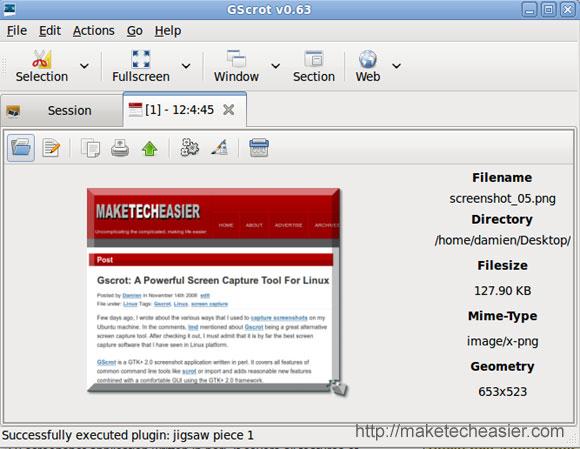 Gscrot: Una poderosa herramienta de captura de pantalla para Linux