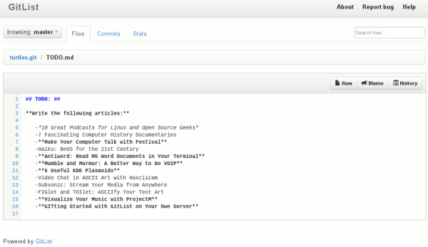 Cómo administrar los repositorios de Git en tu propio sitio web
