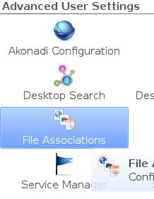 Cómo Configurar Asociaciones de Archivos en KDE