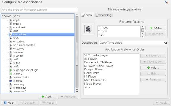 Cómo Configurar Asociaciones de Archivos en KDE