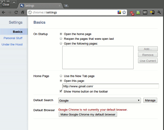Google Chrome para Linux ahora viene con About:Labs Features[Noticias]
