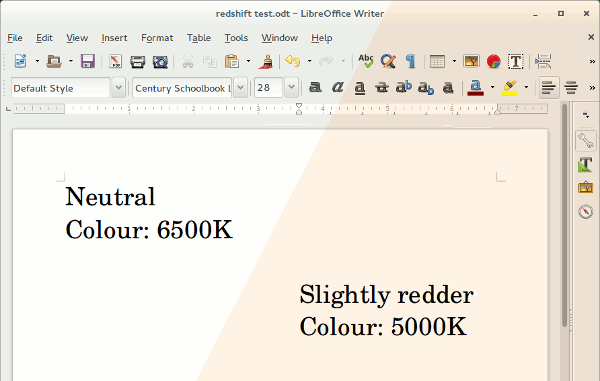 Proteja sus ojos de la tensión con Redshift en Linux